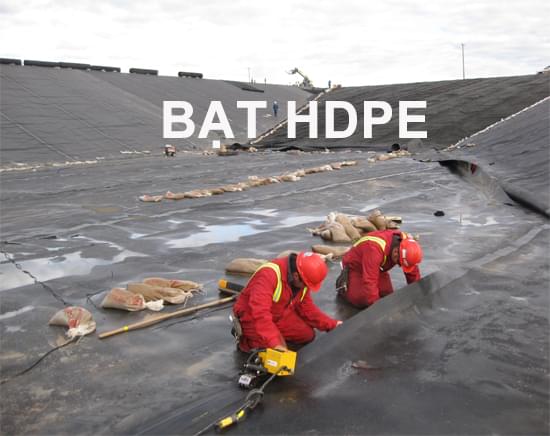 ( Hàn bạt chống thấm HDPE )