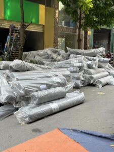 Bạt phủ đất chống cỏ về hàng