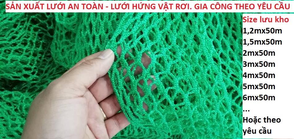 Lưới chống rơi công trình